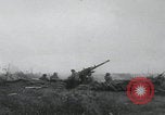 Image of US artillery firing Normandy France, 1944, second 4 stock footage video 65675080726