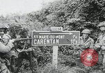 Image of US artillery firing Normandy France, 1944, second 27 stock footage video 65675080726