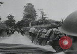 Image of pontoon bridge crossing France, 1944, second 7 stock footage video 65675080731