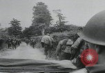 Image of pontoon bridge crossing France, 1944, second 8 stock footage video 65675080731