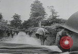 Image of pontoon bridge crossing France, 1944, second 10 stock footage video 65675080731