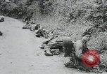Image of pontoon bridge crossing France, 1944, second 24 stock footage video 65675080731