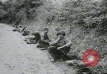 Image of pontoon bridge crossing France, 1944, second 27 stock footage video 65675080731