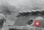 Image of pontoon bridge crossing France, 1944, second 34 stock footage video 65675080731