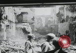Image of French firemen Carentan France, 1944, second 27 stock footage video 65675080732