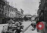 Image of French firemen Carentan France, 1944, second 38 stock footage video 65675080732