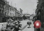 Image of French firemen Carentan France, 1944, second 39 stock footage video 65675080732