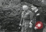 Image of King George and Bernard Montgomery  Normandy France, 1944, second 20 stock footage video 65675080733