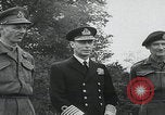 Image of King George and Bernard Montgomery  Normandy France, 1944, second 27 stock footage video 65675080733