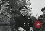 Image of King George and Bernard Montgomery  Normandy France, 1944, second 28 stock footage video 65675080733