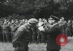 Image of King George and Bernard Montgomery  Normandy France, 1944, second 36 stock footage video 65675080733
