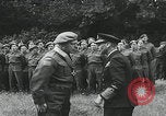Image of King George and Bernard Montgomery  Normandy France, 1944, second 40 stock footage video 65675080733