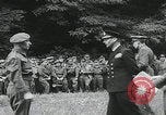Image of King George and Bernard Montgomery  Normandy France, 1944, second 49 stock footage video 65675080733