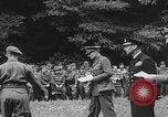 Image of King George and Bernard Montgomery  Normandy France, 1944, second 52 stock footage video 65675080733