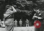 Image of King George and Bernard Montgomery  Normandy France, 1944, second 54 stock footage video 65675080733