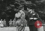 Image of King George and Bernard Montgomery  Normandy France, 1944, second 59 stock footage video 65675080733