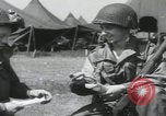 Image of US soldiers receive Francs United Kingdom, 1944, second 3 stock footage video 65675080735