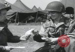 Image of US soldiers receive Francs United Kingdom, 1944, second 4 stock footage video 65675080735