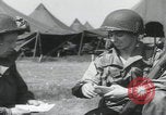 Image of US soldiers receive Francs United Kingdom, 1944, second 7 stock footage video 65675080735