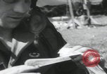 Image of US soldiers receive Francs United Kingdom, 1944, second 11 stock footage video 65675080735