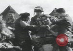 Image of soldier getting haircut United Kingdom, 1944, second 10 stock footage video 65675080737