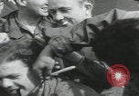 Image of soldier getting haircut United Kingdom, 1944, second 21 stock footage video 65675080737