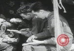 Image of soldier getting haircut United Kingdom, 1944, second 30 stock footage video 65675080737