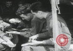 Image of soldier getting haircut United Kingdom, 1944, second 31 stock footage video 65675080737