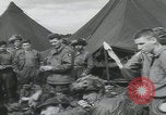 Image of soldier getting haircut United Kingdom, 1944, second 37 stock footage video 65675080737