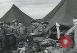 Image of soldier getting haircut United Kingdom, 1944, second 39 stock footage video 65675080737
