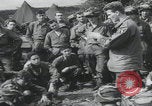 Image of soldier getting haircut United Kingdom, 1944, second 41 stock footage video 65675080737
