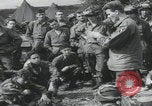 Image of soldier getting haircut United Kingdom, 1944, second 42 stock footage video 65675080737