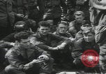 Image of soldier getting haircut United Kingdom, 1944, second 49 stock footage video 65675080737