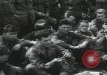 Image of soldier getting haircut United Kingdom, 1944, second 50 stock footage video 65675080737