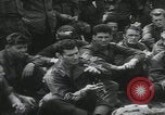 Image of soldier getting haircut United Kingdom, 1944, second 52 stock footage video 65675080737