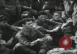 Image of soldier getting haircut United Kingdom, 1944, second 54 stock footage video 65675080737
