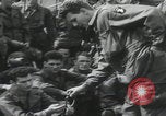Image of soldier getting haircut United Kingdom, 1944, second 55 stock footage video 65675080737
