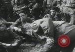 Image of soldier getting haircut United Kingdom, 1944, second 57 stock footage video 65675080737