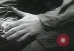 Image of soldier getting haircut United Kingdom, 1944, second 62 stock footage video 65675080737