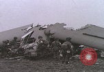 Image of crashed glider rescue Holland Netherlands, 1944, second 17 stock footage video 65675080741