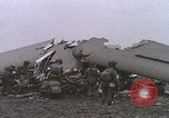 Image of crashed glider rescue Holland Netherlands, 1944, second 18 stock footage video 65675080741