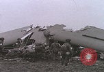 Image of crashed glider rescue Holland Netherlands, 1944, second 22 stock footage video 65675080741