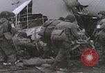 Image of crashed glider rescue Holland Netherlands, 1944, second 30 stock footage video 65675080741