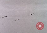Image of Waco gliders landing Holland Netherlands, 1944, second 34 stock footage video 65675080744
