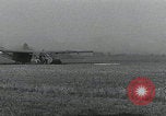 Image of gliders landing Holland Netherlands, 1944, second 23 stock footage video 65675080746