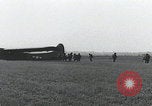 Image of gliders landing Holland Netherlands, 1944, second 37 stock footage video 65675080746