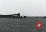 Image of gliders landing Holland Netherlands, 1944, second 39 stock footage video 65675080746