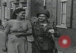Image of Dutch greet US soldiers Holland Netherlands, 1944, second 3 stock footage video 65675080747