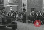 Image of Dutch greet US soldiers Holland Netherlands, 1944, second 5 stock footage video 65675080747