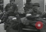 Image of Dutch greet US soldiers Holland Netherlands, 1944, second 6 stock footage video 65675080747